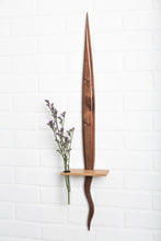 Walnut Squirly Tail Shelf